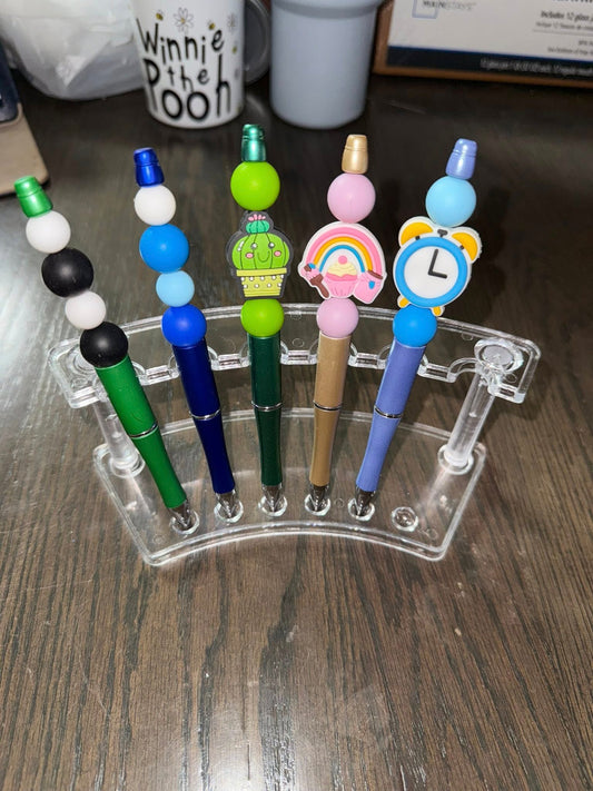 Beaded pens