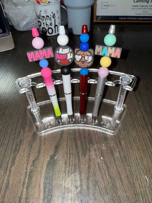 Beaded pens