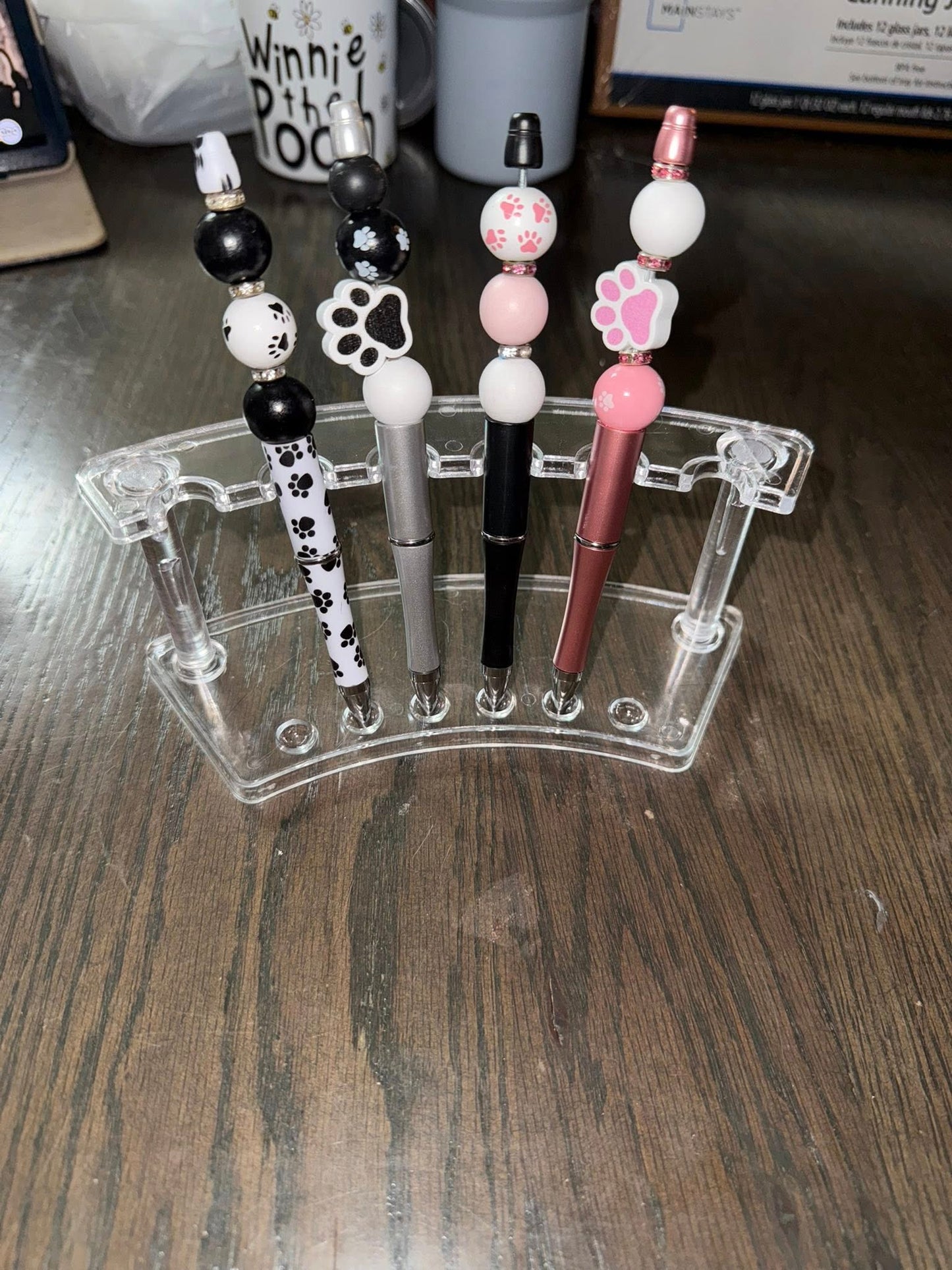 Beaded pens