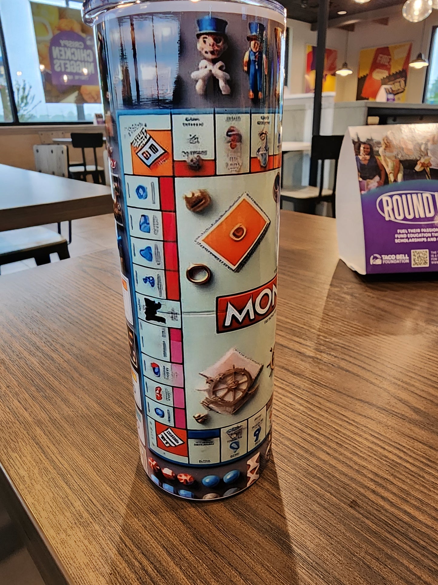 3D Monopoly 20 oz Tumbler