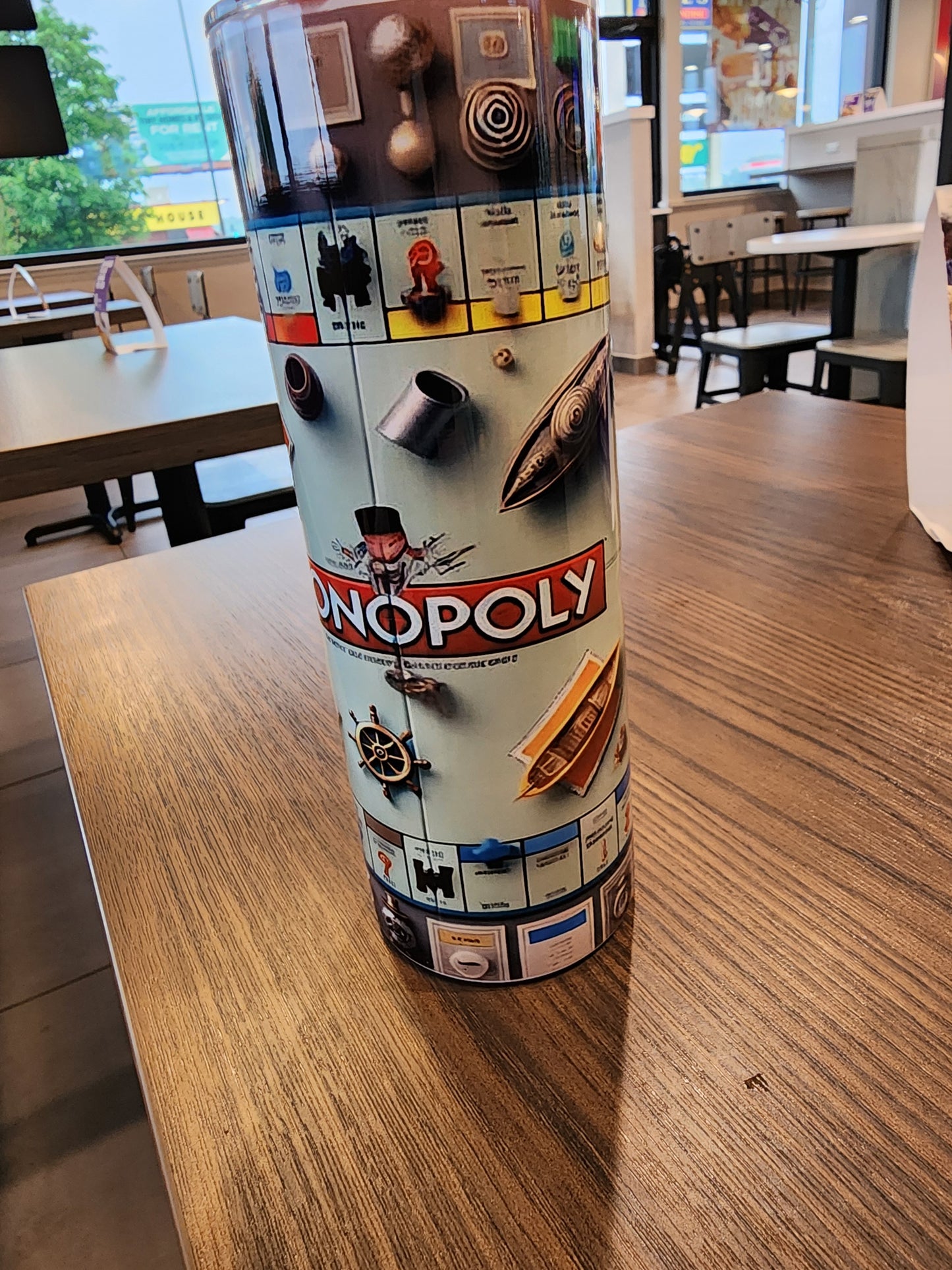 3D Monopoly 20 oz Tumbler