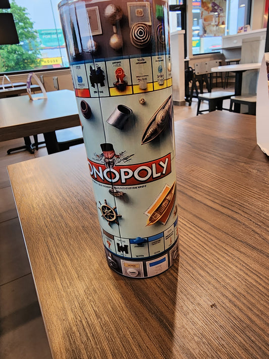 3D Monopoly 20 oz Tumbler