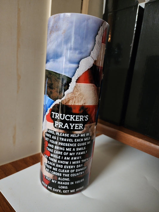 20 oz truckers prayer