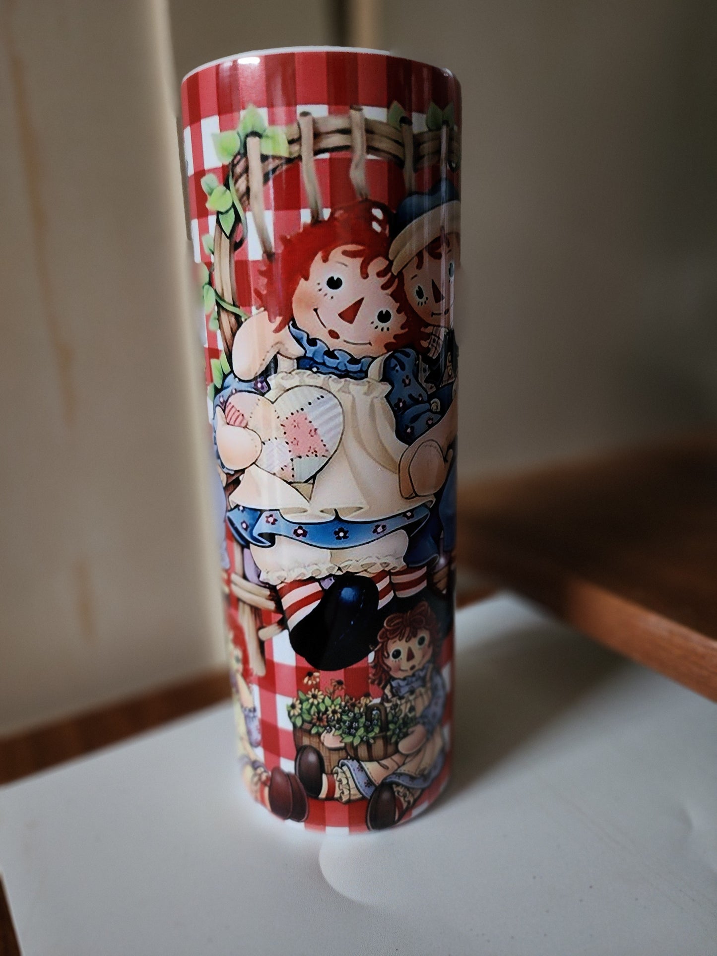 20 oz Raggedy and Andy